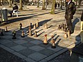 Schachspiel auf dem Lindenhof