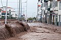 Flooding in Funchal in 2010.