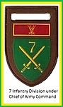 7 South African Infantry Division with Chief of Army Command