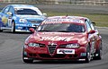 James Thompson driving an N.Technology Alfa Romeo 156 in the WTCC at Curitiba in 2007.