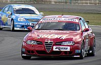 A 156, driven by N.Technology driver James Thompson, during the Curitiba round of the 2007 World Touring Car Championship