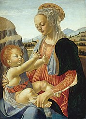 Andrea del Verrocchio, Madonna with Child, 1470s