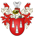 Arms of the de Keghel family, Bourgeois of Brussels until the 16th century.