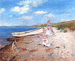 A Sunny Day at Shinnecock Bay, c. 1892