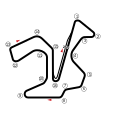 Original layout of Jerez, used in 1987, 1989–1991