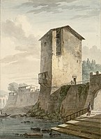 Building on the banks of the Tiber, n.d., Albertina, Vienna