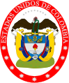 Coat of United States of Colombia (1861–1886)