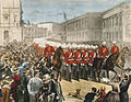 Departure of the NSW Contingent, 1885.