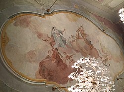 Fuhrmannhaus, ceiling fresco