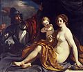 Guercino, Venus, Mars and Cupid, 1633.