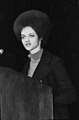 Image 7Kathleen Cleaver delivering a speech, 1971 (from African-American women in the civil rights movement)