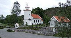 View of the Froland Church