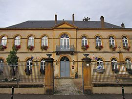 The town hall in Ancy