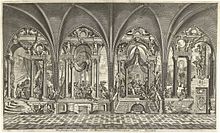 Zyklus im Refektorium der Abtei Sankt Michael, Antwerpen (1830 zerstört)