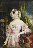 Feodora, Princess of Hohenlohe-Langenburg (1807-1872), sister of Queen Victoria of the United Kingdom (1819-1901).