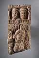 Yakshi with onlookers, dated 20 BCE.[107]