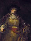 Again in antique costume, 1658, Oil on canvas Frick Collection. His largest self-portrait, for which a new mirror may have been used.