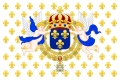 French Mauritius; Royal Standard of the King of France (1715–1792)