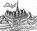 Schloss Calbe, Illustration, 1720
