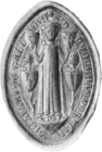 Illustration of the seal of Alan's daughter, Dervorguilla.