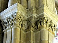 Sculpted capitals of the piers, Chapel of Sainte-Genevieve