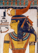 Serket as seen in the Tomb of Nefertari