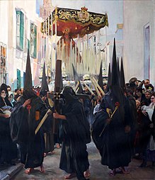 Sevilla. Holy Week Penitents (1914)