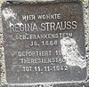 Stolperstein Lüdinghausen Olfener Straße 10 Regina Strauss