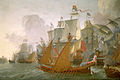 Image 38Lieve Pietersz Verschuier, Dutch ships bomb Tripoli in a punitive expedition against the Barbary pirates, c. 1670 (from Barbary pirates)