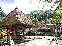 Rice granaries from Ifugao, called bale