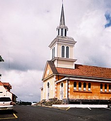 The church in Les Trois-Îlets