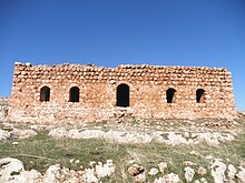 A traditional Kurdish stone house