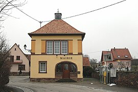 The town hall in Zehnacker