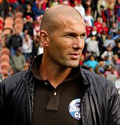 A beur (kabyle) sportsman : Zinédine Zidane.