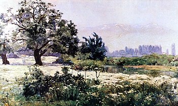 Landscape with Apple Trees