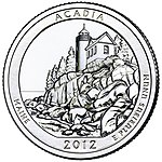 Acadia National Park quarter