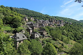 A view of Conques