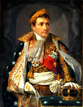 Napoleon I. Bonaparte von Andrea Appiani, 1805.