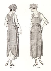 An apron and dutch cap, 1922