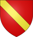 Heraldic shield of the house of Chalon.[3]