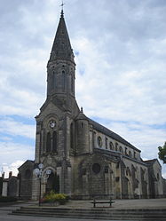 The church in Captieux