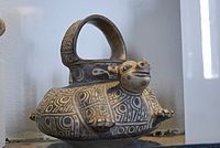 Ceramic Vessel with Animal Form