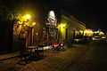 Night at the historic quarter district - "Misiones de los Tapes" Street