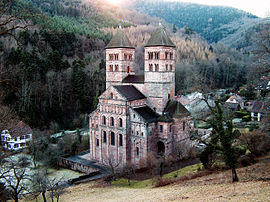 Romanesque church, Murbach Abbey