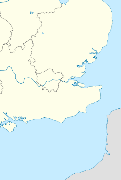 2015–16 Isthmian League is located in Southeast England