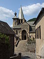 Die Kirche Saint-Fleuret in Estaing