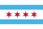 Flag of Chicago, United States