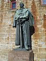 Statue, heute auf der Burg Hohenzollern
