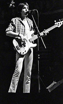 Sulton performing in 1978 in Arcosanti, Arizona with Utopia