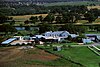 Luftaufnahme der Lyndon Baines Johnson Ranch